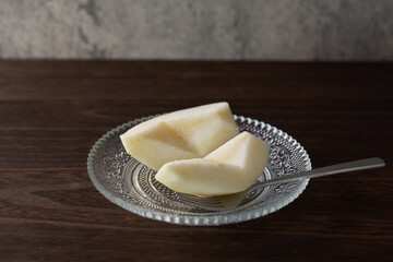 赤い西洋梨スタークリムゾン　イメージ