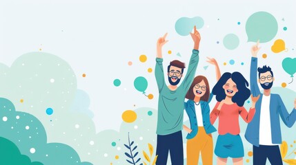 Virtual team building activity on a digital platform, fun and engaging.