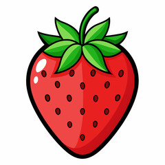 strawberry vector illustration
