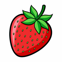 strawberry vector illustration