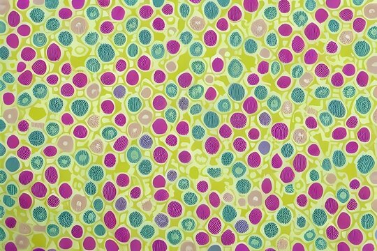 an abstract fabric pattern for ties, retro, vintage, geometric, paisley, polka, floral, swirl, zigzag, houndstooth, checkered, argyle, stripes, lattice, mosaic, kaleidoscope, grid, chevron, wave