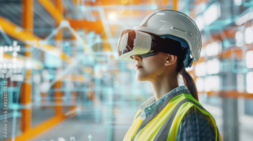 Poster augmented reality in a construction project, practical and advanced.