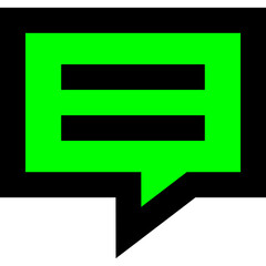 Fototapeta premium Chat Box