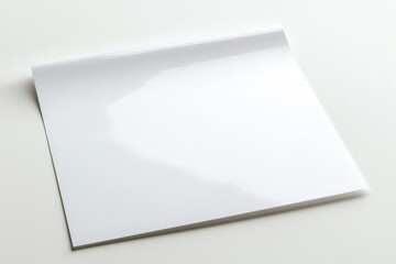 Blank A4 Paper Mockup on Isolated Background created with Generative AI