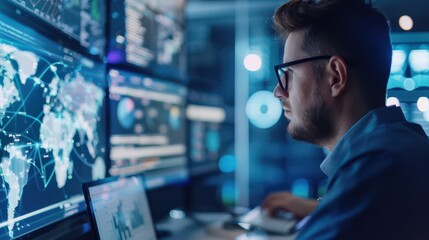 Virtual workspace with integrated communication tools, seamless and collaborative.