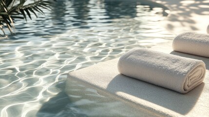 Towels by the Pool