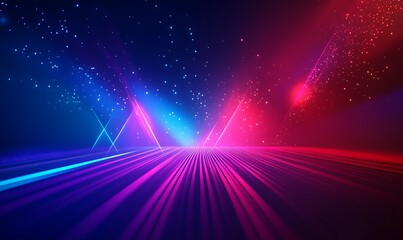 Neon Dreamscape background