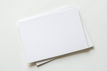 Blank A4 Paper Mockup on Isolated Background created with Generative AI