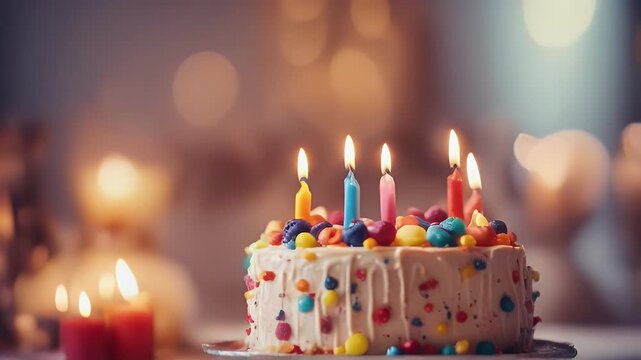 candle colorful candles party festive cake celebration occasions dessert  blue colourful sweet birthday