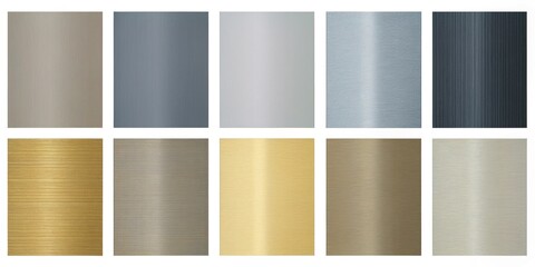 Fototapeta premium - Color: Neutrals, grays, metallics