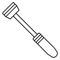 Chisel art vector illustration