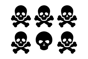 Obraz premium skulls and bones