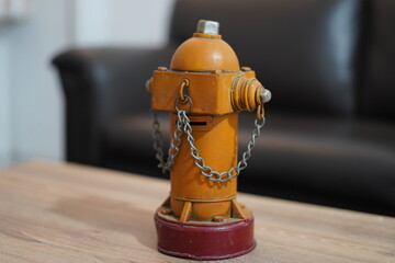 Alcancía de Hidrante de incendio	