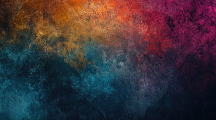 Obraz premium Abstract background featuring rich, deep colors and textured layers. Great for adding depth and visual interest to digital designs, banners, and promotional content.