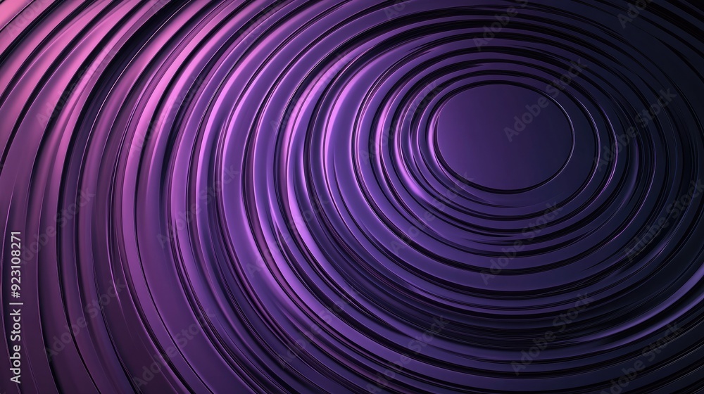 Aufkleber abstract circle gradient featuring concentric rings and a ripple effect. ideal for futuristic techno