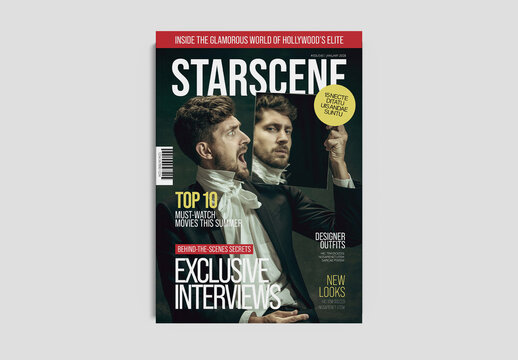 Magazine Cover Template