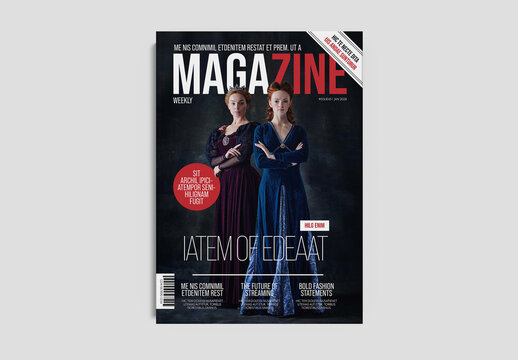 Magazine Cover Template