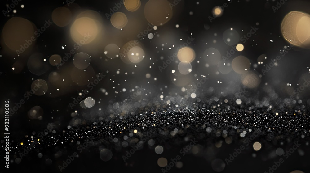 Poster black background with a subtle shimmer and elegant light effect, perfect for creating a refined and 