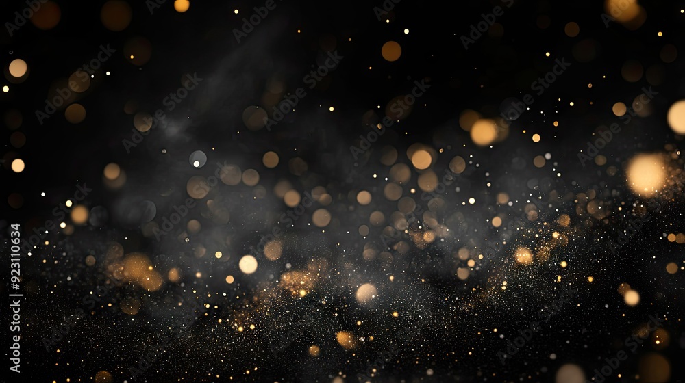 Poster black background with a subtle shimmer and elegant light effect, perfect for creating a refined and 