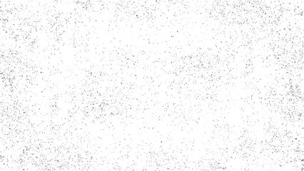 Abstract dust particle and dust grain texture on white background. Grunge black and white pattern. Monochrome particles abstract texture. 