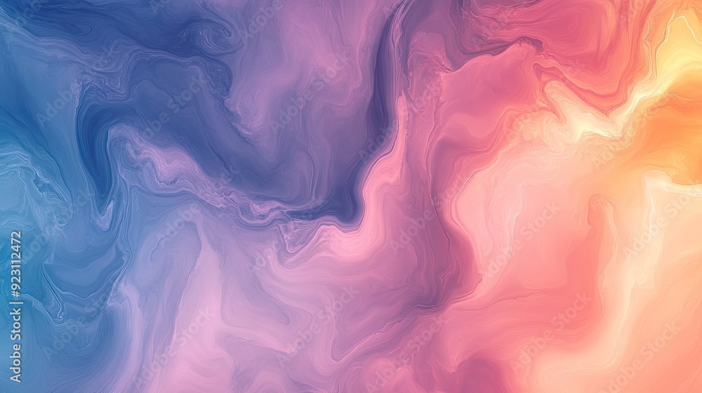 Poster colorful abstract background with a mix of warm and cool tones creating a balanced and engaging visu
