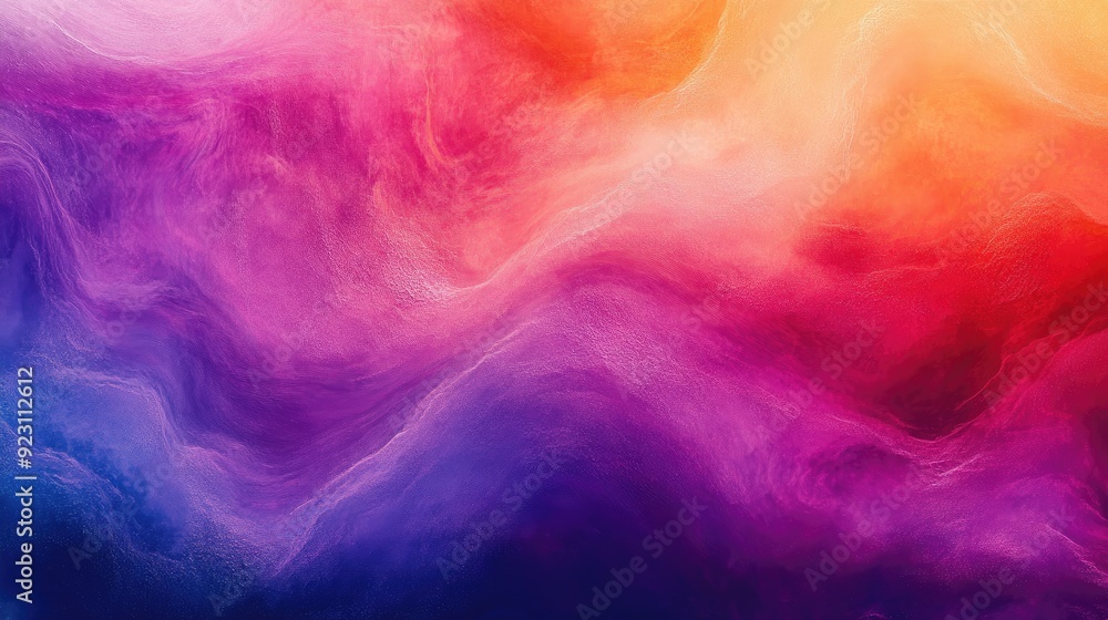 Poster colorful abstract background with swirling hues and textured layers. perfect for creating engaging d