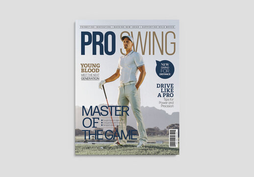 Sport Magazine Cover Template