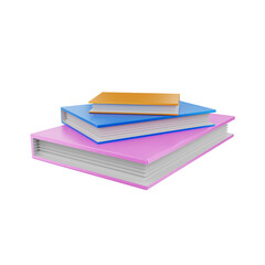 3d render icon education