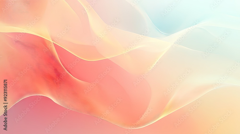 Poster elegant abstract background with soft, pastel gradients and subtle textures. perfect for sophisticat