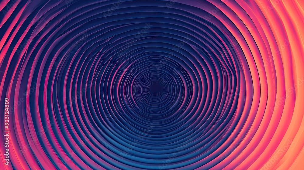 Poster modern circle gradient with layered rings and ripple effects. geometric pattern and stripe lines ide