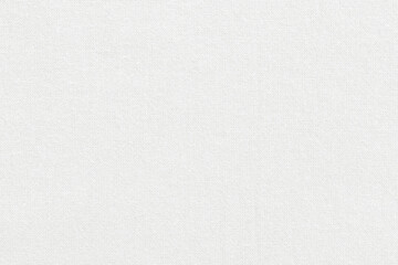 White fabric cloth texture for background, natural textile pattern.