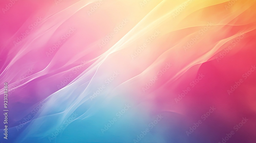 Poster smooth, colorful abstract background featuring soft gradients and subtle textures. ideal for modern 