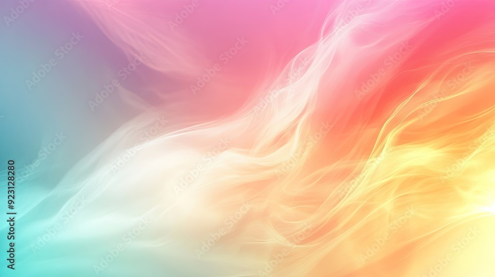 Aufkleber smooth, colorful abstract background featuring soft gradients and subtle textures. ideal for modern 