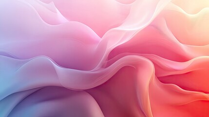 Obraz premium Soft, gradient abstract background with flowing colors transitioning smoothly. Great for stylish website backgrounds, presentations, and artistic visuals. -