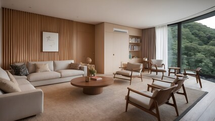 Fototapeta premium modern living room