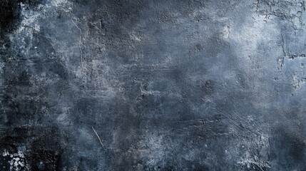 Fototapeta premium Weathered dark concrete texture background with visible wear and tear, perfect for adding a raw, authentic feel to design banners.