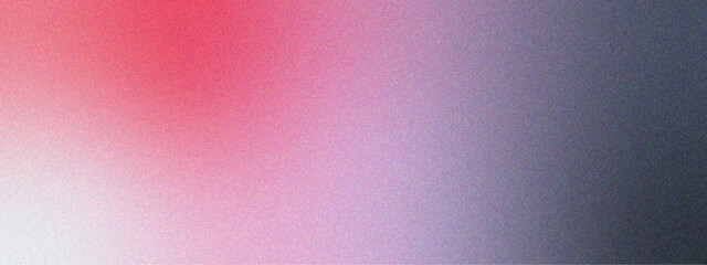 Retro Grunge Purple Grainy texture on a soft gradient background. Noise texture webpage header wide banner design. Vintage Graded Purple Gradient with rough, grain and noise