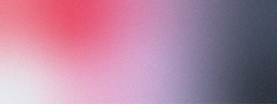 Retro Grunge Purple Grainy texture on a soft gradient background. Noise texture webpage header wide banner design. Vintage Graded Purple Gradient with rough, grain and noise