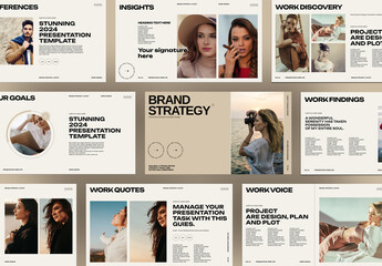 Work Brand Strategy Presentation Template
