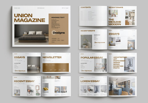 Union Magazine Template