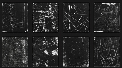 Subtle halftone grunge urban texture . Distressed overlay texture. black grey wall, floor with pattern and cracks, background. 