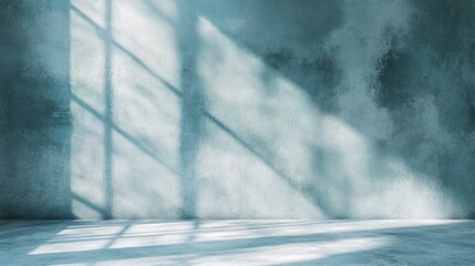 Light Streaks on Concrete Wall