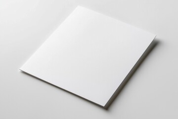 Blank A4 Paper Mockup on Isolated Background created with Generative AI