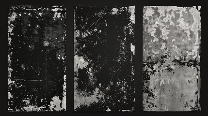 Vintage dark distressed old photo dust, smudges, scratches and film grain background, Old grunge texture background with stains scratches and dust, Grunge rough dirty 