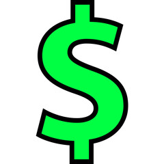 Fototapeta premium Dollar Sign