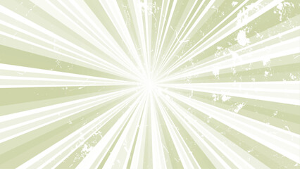 Light green rays grunge texture background illustration
