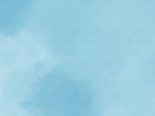 水中、水色、薄い青色の水彩画の壁紙、背景用イラスト素材