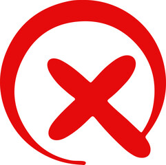 Obraz premium A bold, red 