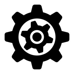 setting, configuration, options, engineering, machine, engine, gear, automation solid or glyph icon