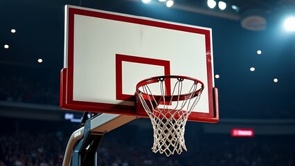 basketball hoop and net